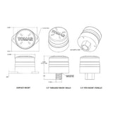 MicroLERT - Mini LED Warning Light | TOMAR Electronics Inc