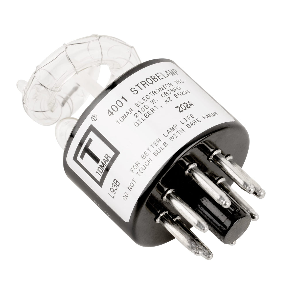 Technical Precision 5W 225-400V Xenon Strobe Light Tube Replacement For Tomar 5001 Strobe Lights Small Strobe Light Xenon Lamp In Plastic Base With 3-Pin Connector - Clear - 1 Pack - Foto 8
