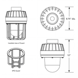 7000 Series Super Explosion-Proof LED Beacon - AC/DC