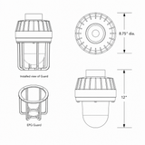 7024BEP Super Explosion-Proof Xenon Strobe Beacon - DC
